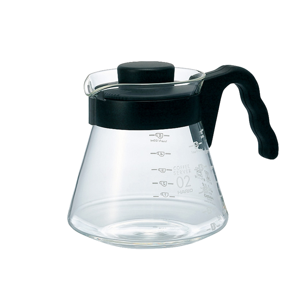 HARIO 好握02黑色咖啡壺700ml VCS-02B