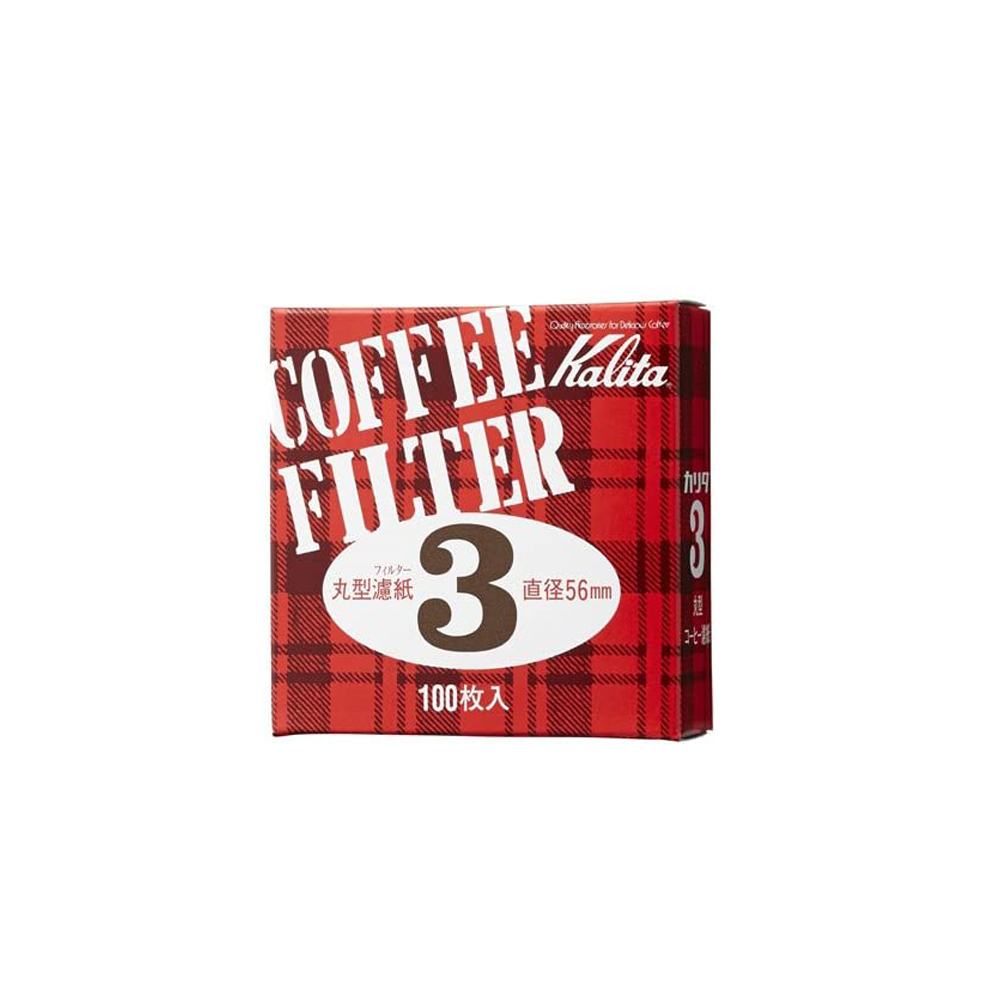 Kalita 丸型濾紙＃3