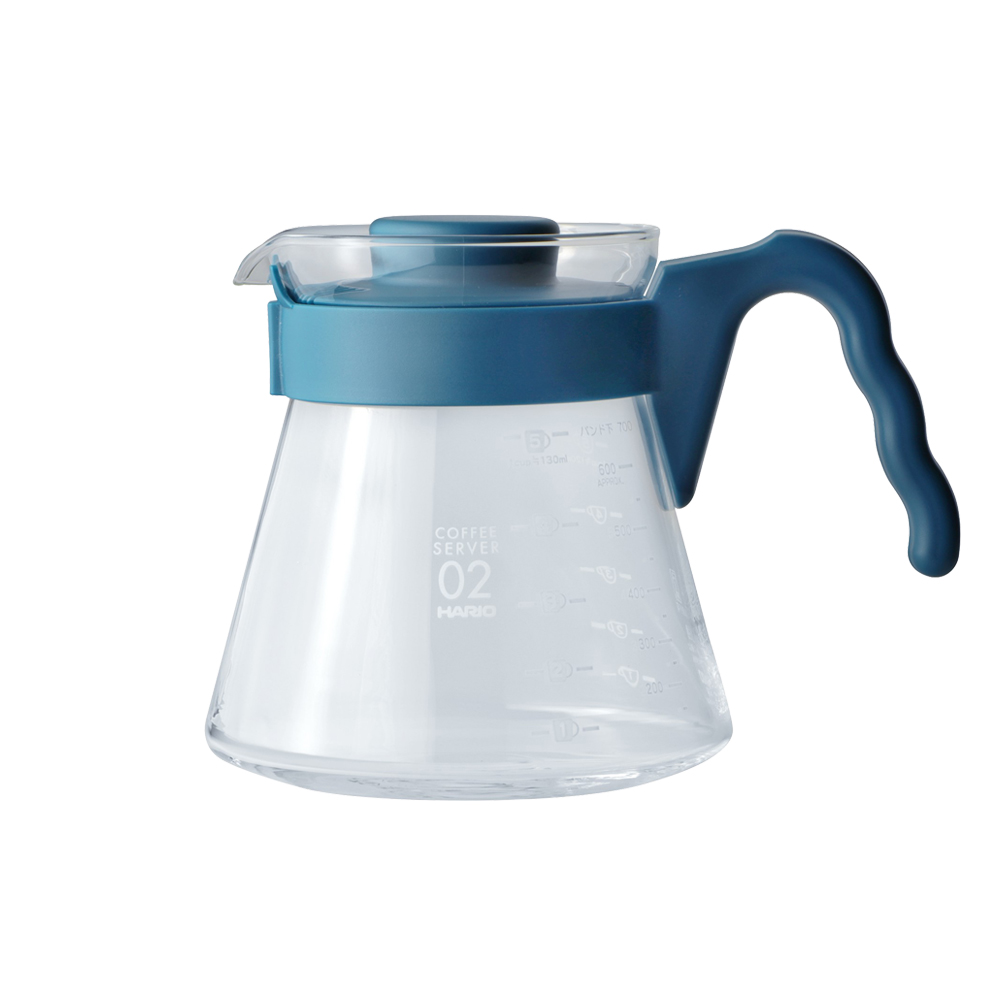 HARIO 好握02吳須色咖啡壺700ml VCS-02-PBU