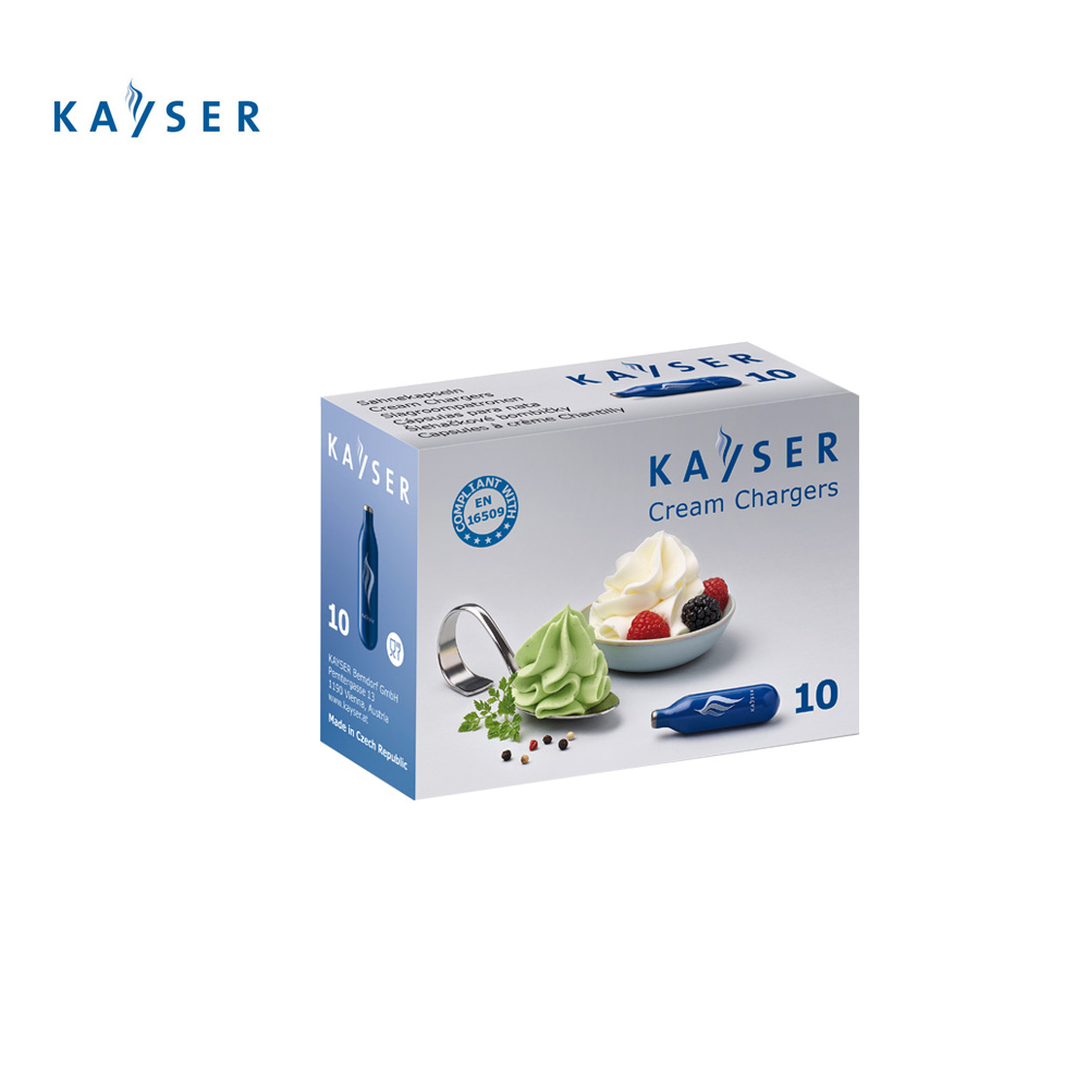 KAYSER 奶油槍汽彈 Cream Chargers 10顆入